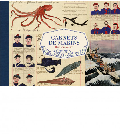 Couverture du beau livre Carnets de marins de Huw Lewis-Jones