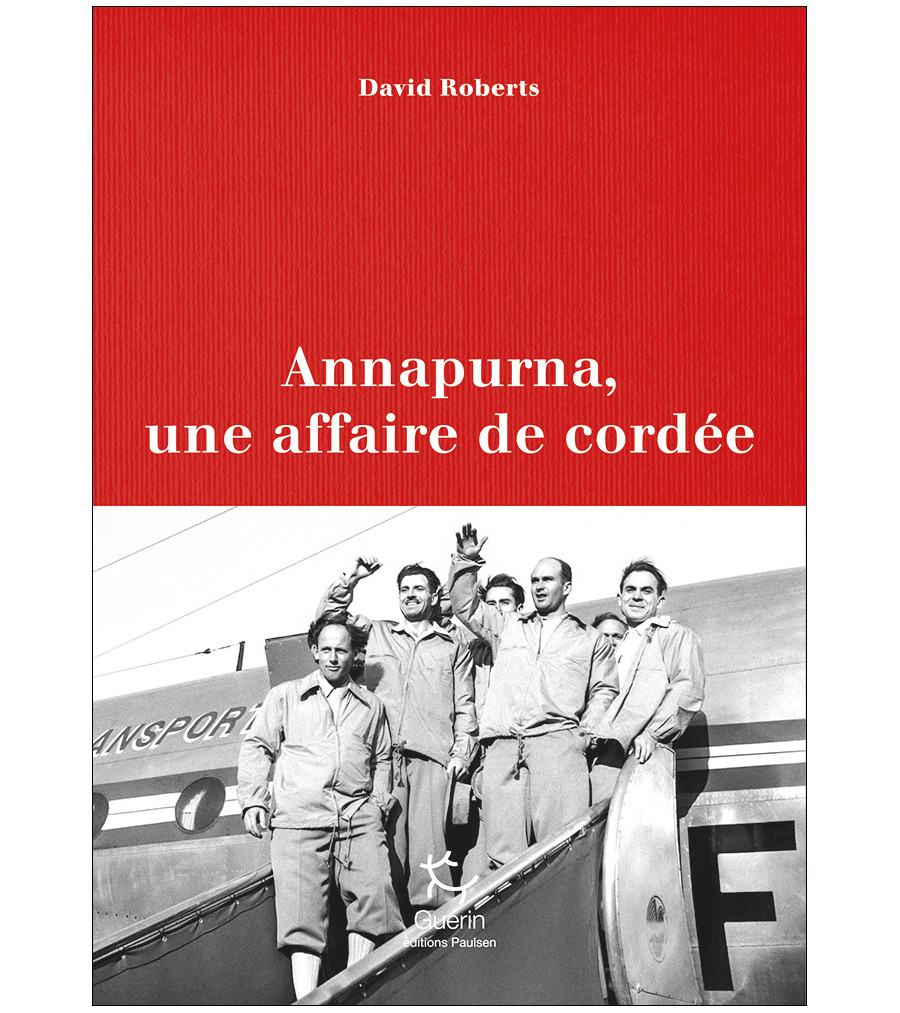 Couverture du roman Annapurna, une affaire de cordée