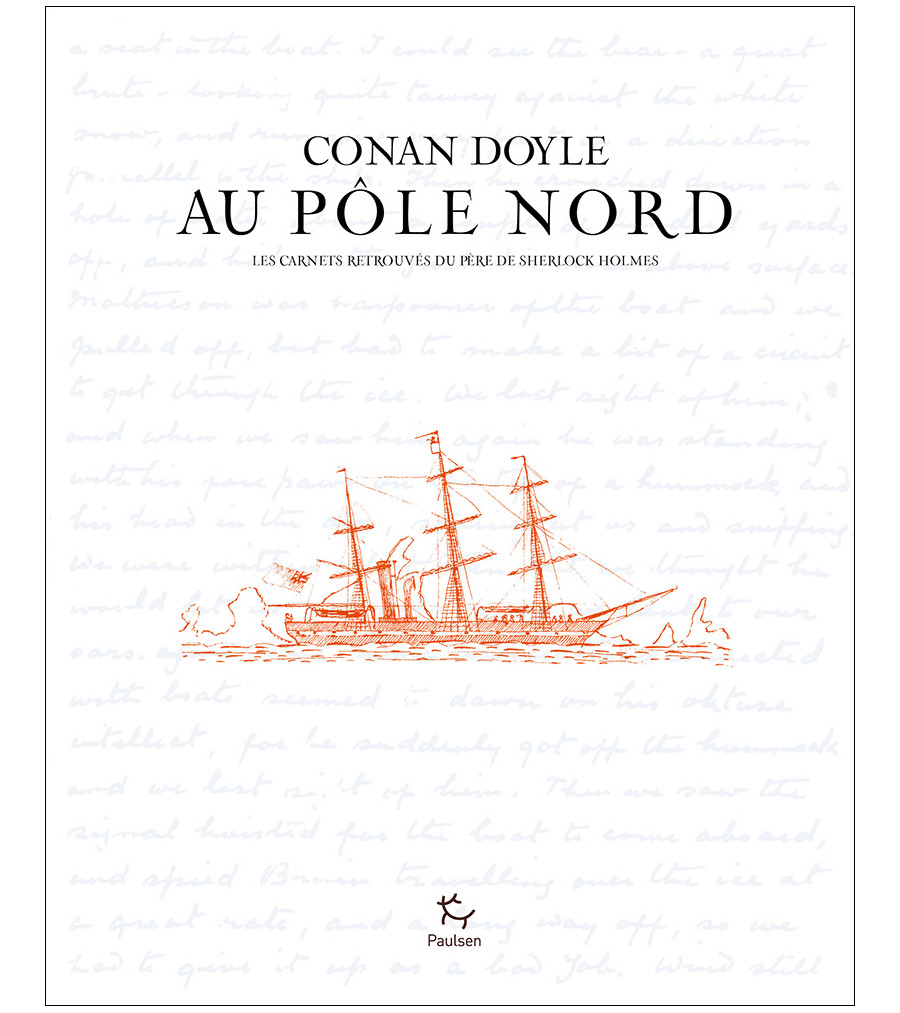 Couverture Au pôle Nord de Conan Doyle